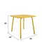 Cosco Novogratz Poolside Gossip Collection, June Outdoor/Indoor Square Dining Table, Yellow 88956YLW1E - alternate 10